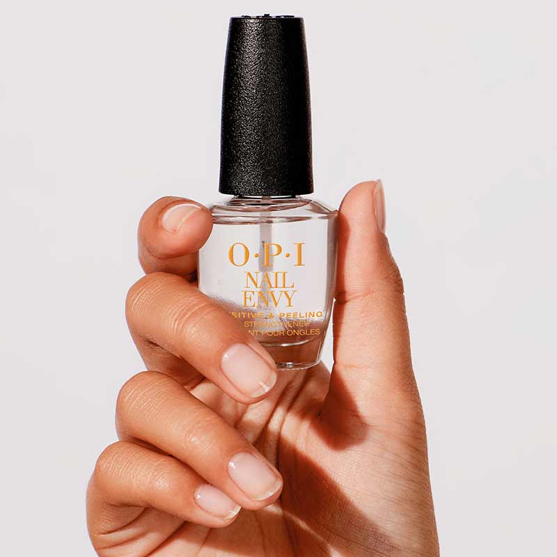 OPI Nail Envy Sensitive & Peeling Nail Treatment | Best nail care | OPI | popular nail treatments | OPI nail treatment | Nail envy | polish for sensitive and peeling nails | peeling nail care 