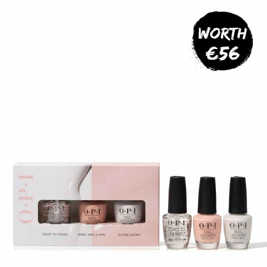 OPI Nail Lacquer French Mani Trio Gift Set, french tips at home, nail polish gift set