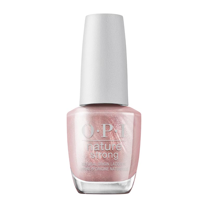 OPI Nature Strong Nail Polish | Nail varnish | glittery nail polish | pink glitter nail polish | christmas nails 