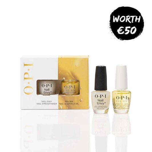 OPI treatment power gift set, nail strengthener and cuticle oil, christmas gift set, nail gift set