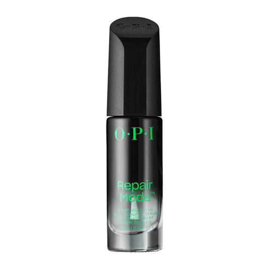 OPI Repair Mode Bond Building Nail Serum | fast-acting nail serum | patented Ulti-Plex Technology | kind | penetrates the nail | build new bonds | repairing nail keratin by 99%* | Result | smoother | stronger | nails | resistant | breakage | Repair 