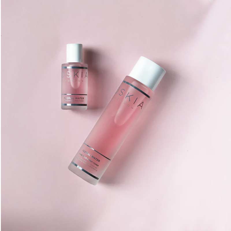 Oskia London | Floral Water Pure Rose & MSM Toner | Full Size | Travel Size