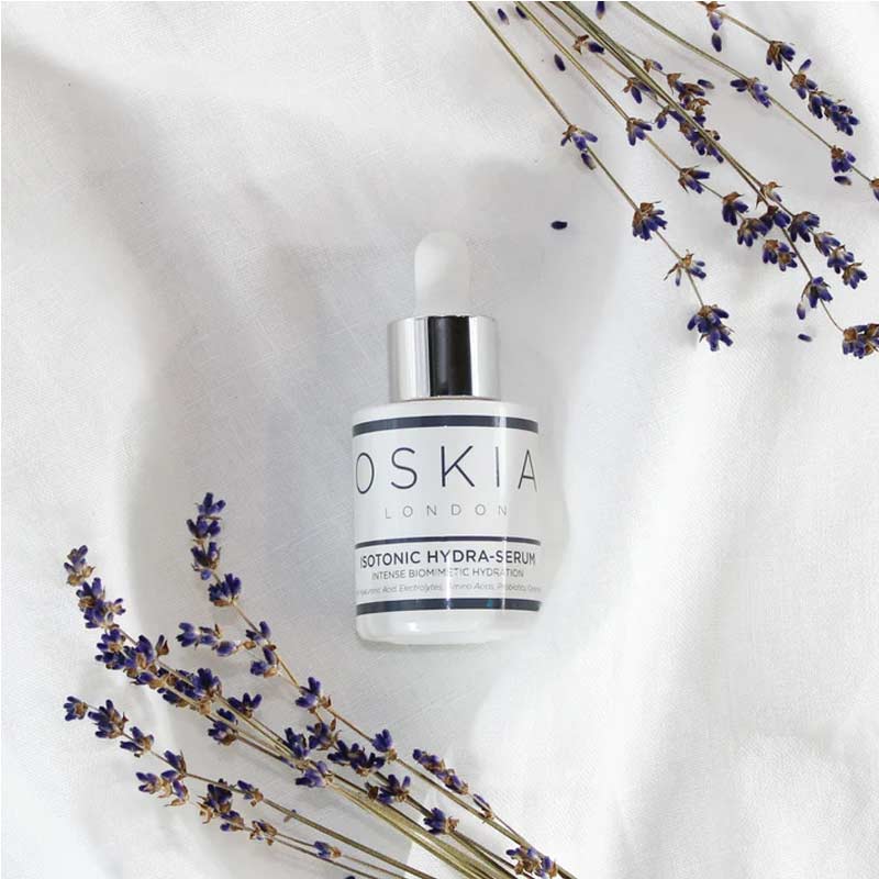 Oskia London | Isotonic Hydra-Serum | Lavender Water | Hyaluronic Acid