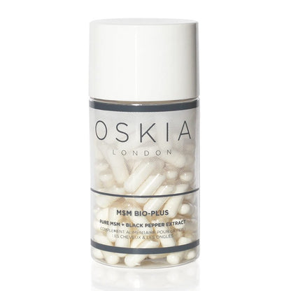 Oskia London | MSM Bio-Plus Supplements | Capsules | Skin Health | Acne Treatment