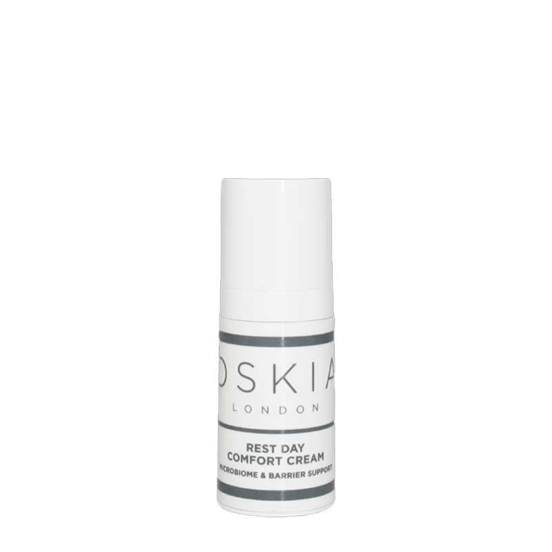 Oskia London | Rest Day Comfort Cream Microbiome & Barrier Support | Travel Size | Face Cream 