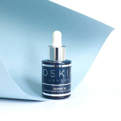 Oskia London | Super 16 Serum Advanced Nutri-Active Collagen Serum | Mature Skin | Face Serum | Elastin | Collagen | Firming Serum