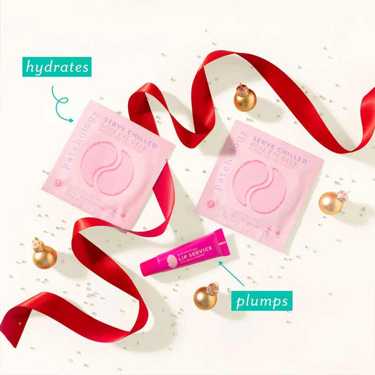 Patchology Under The Mistletoe Eye & Lip Gift Set