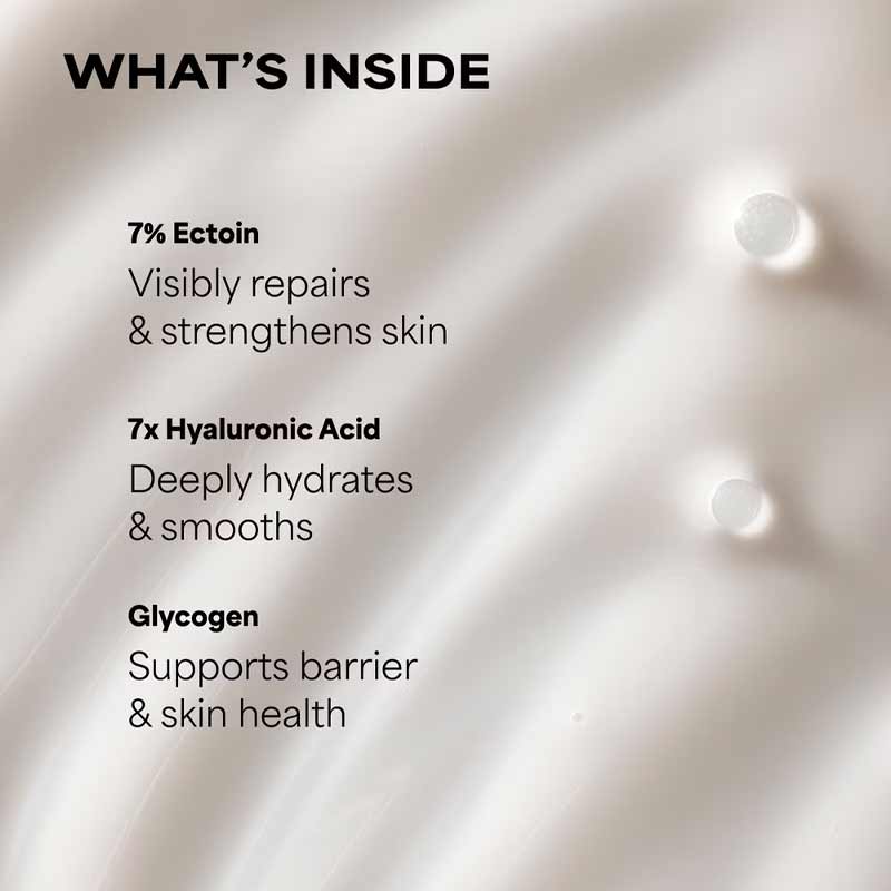 Paula's Choice 7% Ectoin + Hyaluronic Acid Milky Hydrating Serum Key Ingredients