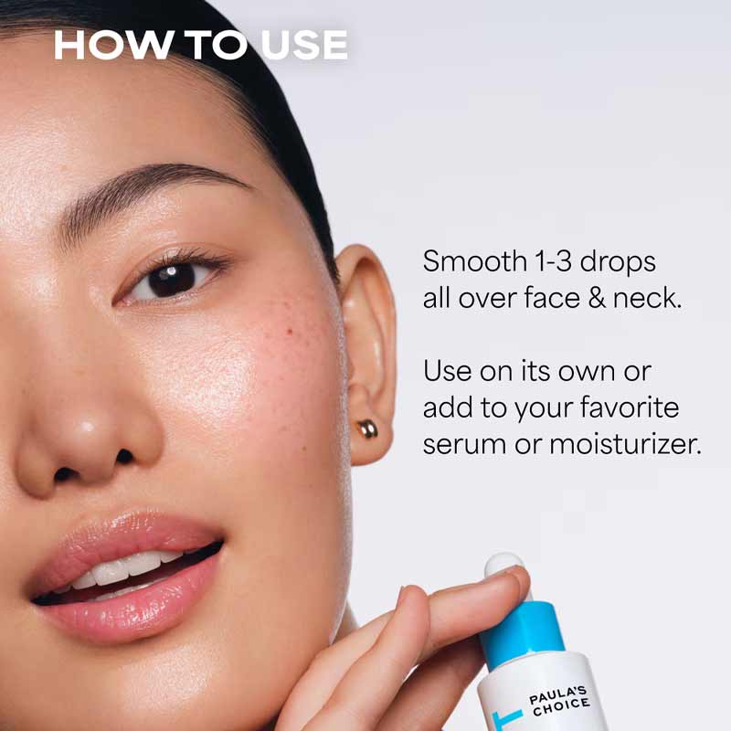 How to use the Paula's Choice 7% Ectoin + Hyaluronic Acid Milky Hydrating Serum