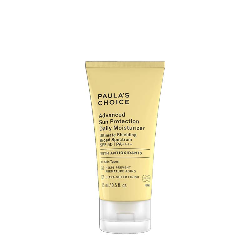 Paula's Choice Advanced Sun Protection Daily Moisturizer SPF 50+ Travel Size | sunscreen | sun cream | high protection | spf 30 | spf 50