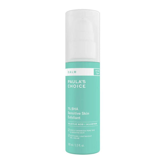 Paula's Choice Calm 1% BHA Sensitive Skin Exfoliant | anti-inflammatory lotion
