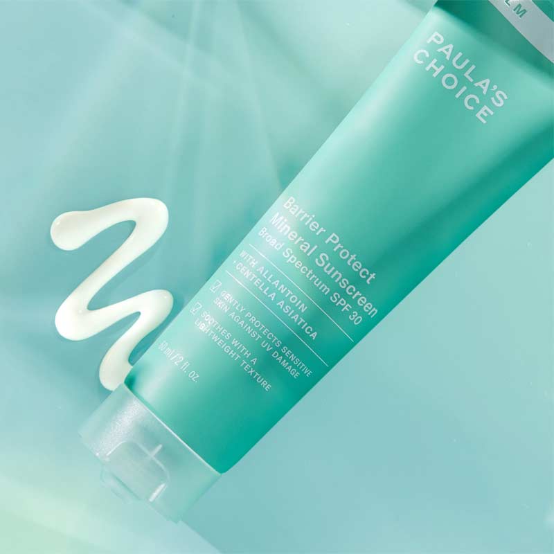 Paula's Choice Calm Barrier Protect Mineral Sunscreen SPF 30 | Mineral-based | SPF 30 | Broad Spectrum SPF | face SPF 