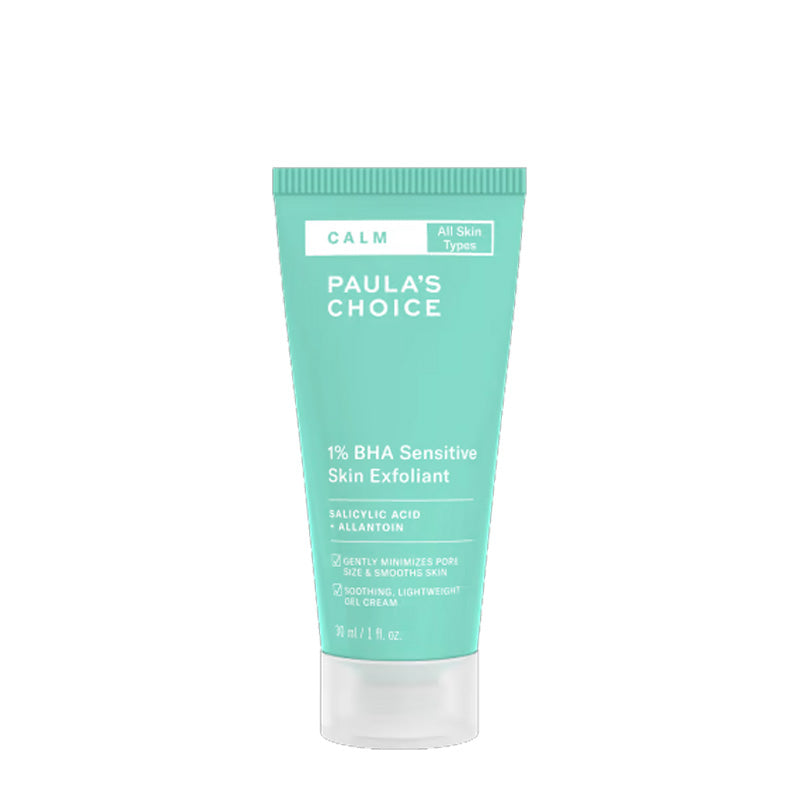 Paula's Choice Calm 1% BHA Sensitive Skin Exfoliant Travel Size | skin | care | exfoliation | calm | sensitive | salicylic acid | minimise pores 