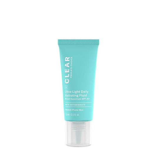 Paula's Choice Ultra-Light Daily Hydrating Fluid SPF30 | Travel size | vitamin E sunscreen