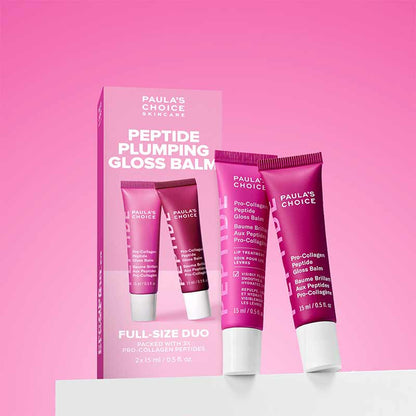 Paula's Choice Peptide Plumping Gloss Balm Duo Kit