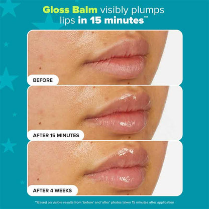Paula's Choice Plumping Gloss Balm Before & After