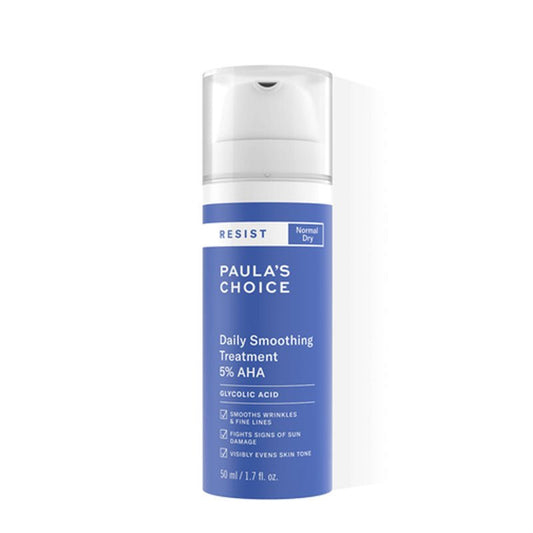 Paula's Choice Resist Daily Smoothing Treatment 5% AHA | anti aging | dry skin | normal skin