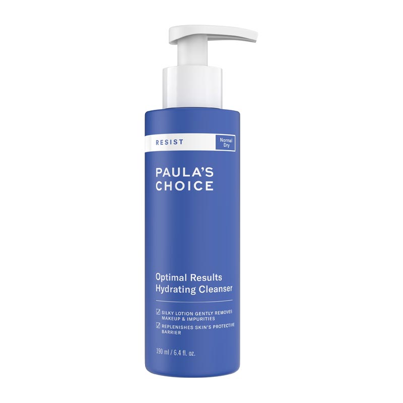 Paula's Choice | RESIST Optimal Results Hydrating Cleanser | Specially Created | Dry to Normal Skin | Hydrating | Soothing | Replenishing | Gently but Effectively Removes Makeup | Cleansing Skin