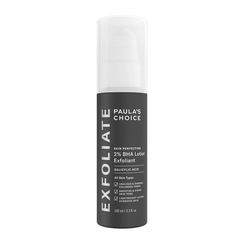 Paula's Choice Skin Perfecting 2% BHA Lotion | exfoliant | uneven skin | salicylic acid body lotion