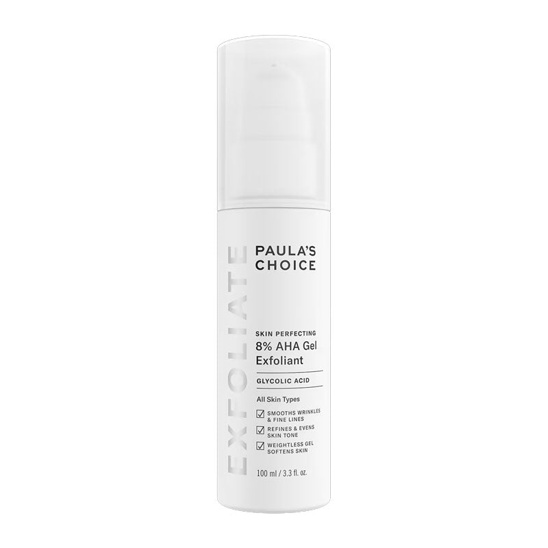 Paula's Choice | Skin Perfecting 8% AHA Gel | Leave-On Exfoliant | 8% Glycolic Acid | Reveals Radiant, Healthy, Younger-looking Skin | Banishes Dead Skin Cells | Evens Skin Tone | Smooths Texture