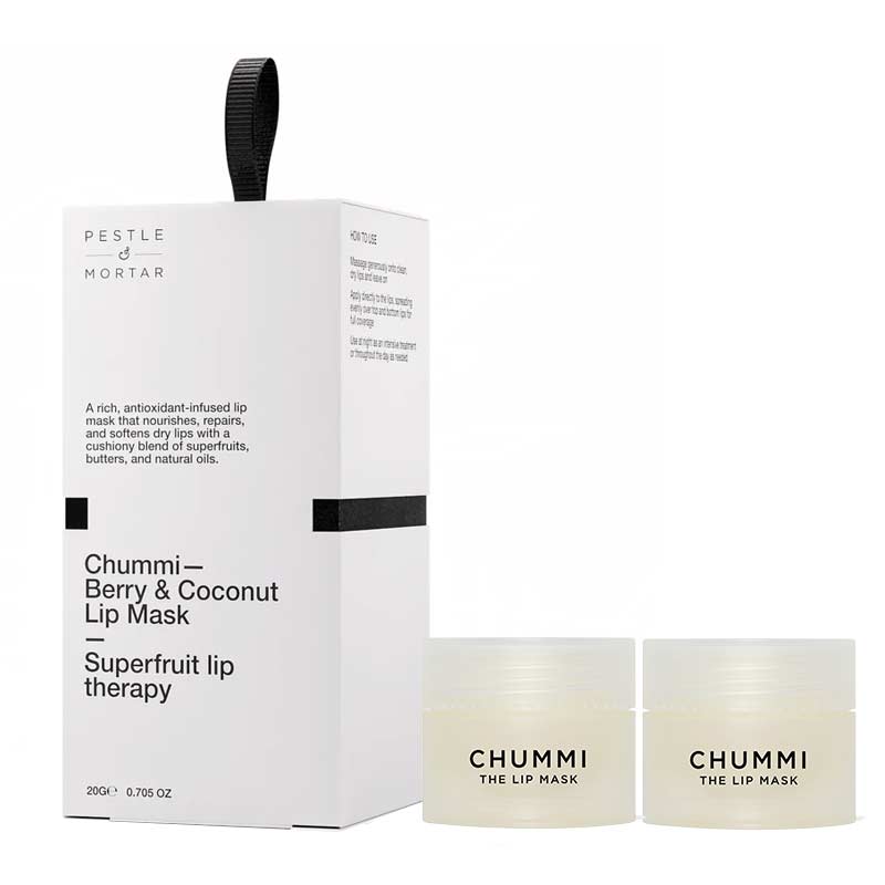 Pestle & Mortar Chummi Berry & Coconut Lip Mask Tree Hanger