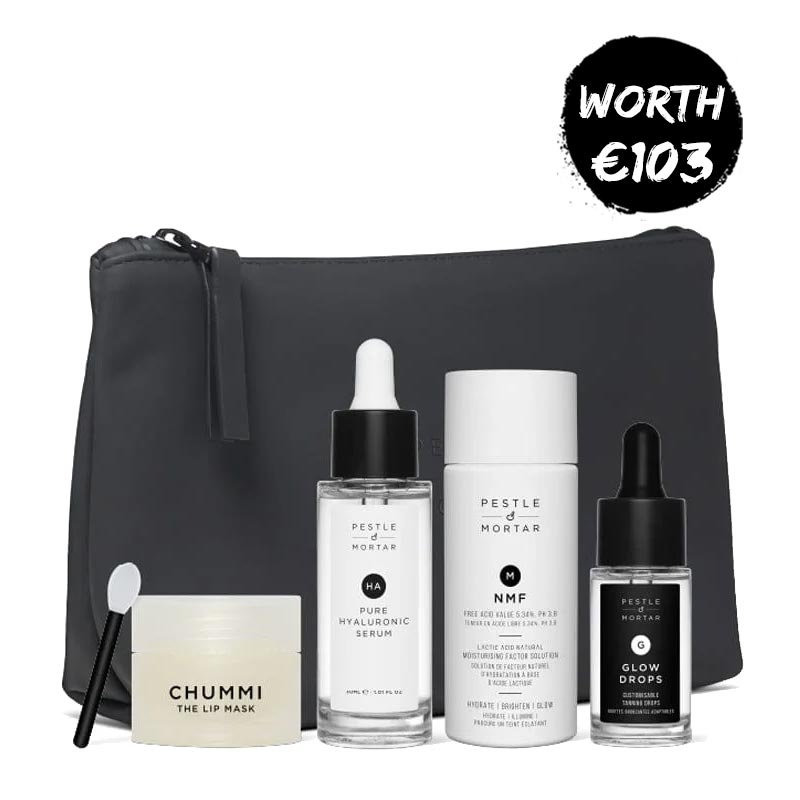 Pestle & Mortar Glow Up Kit, skincare gift set, mothers day gifts