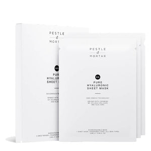 Pestle & Mortar Pure Hyaluronic Acid Sheet Mask 3 pack