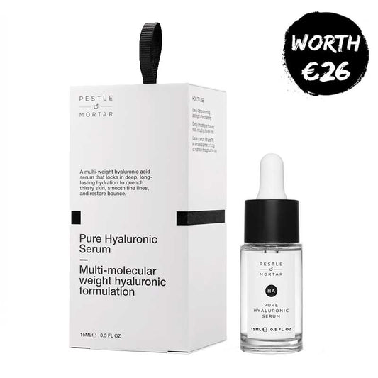 Pestle & Mortar Pure Hyaluronic Serum Tree Hanger