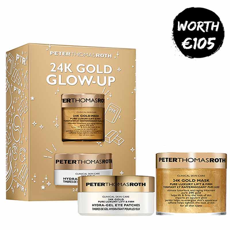 Peter Thomas Roth 24K Gold Glow-Up 2-Piece Gift Set