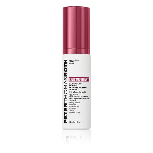 Peter Thomas Roth, Peter Thomas Roth Even Smoother Glycolic Retinol Resurfacing Serum, Facial Serum, Glycolic Retinol Serum