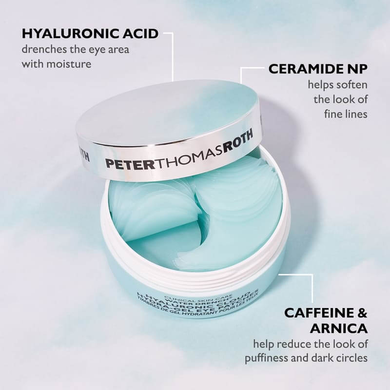 Peter Thomas Roth, Peter Thomas Roth Eye Patch Galaxy 2-Piece kit of Full Sizes, ceramide eye patches, caffeine eye patches