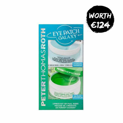Peter Thomas Roth, Peter Thomas Roth Eye Patch Galaxy 2-Piece kit of Full Sizes, Hydra-Gel Eye Patches, Water Drench patches, reduce fine lines