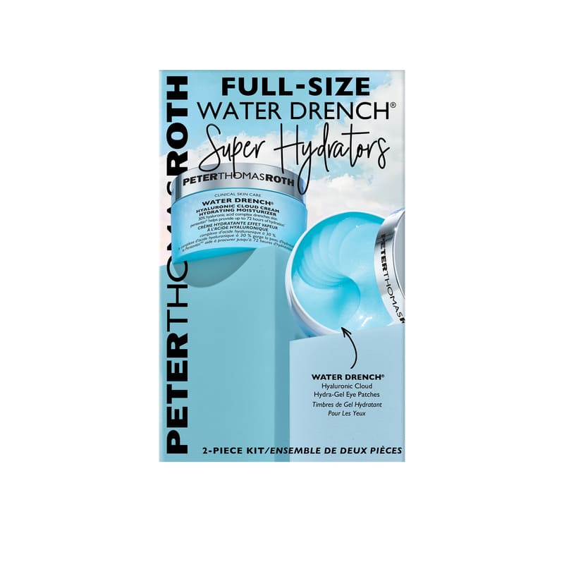 Peter Thomas Roth, Peter Thomas Roth Full Size Water Drench Super Hydrators 2-Piece Kit, hydrating skincare set