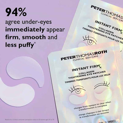 Peter Thomas Roth Instant FIRMx Collagen Infusion Tighteneing Eye Patches Consumer review