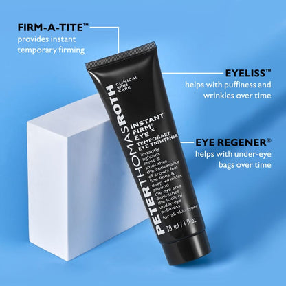Peter Thomas Roth, Peter Thomas Roth Instant FIRMx Eye, reduce puffiness under eyes, target fine lines and wrinkles