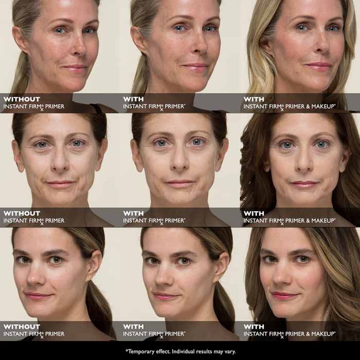 Peter Thomas Roth, Peter Thomas Roth Instant FIRMx No-Filter Primer, Firming Primer, Before And After No Filter Primer