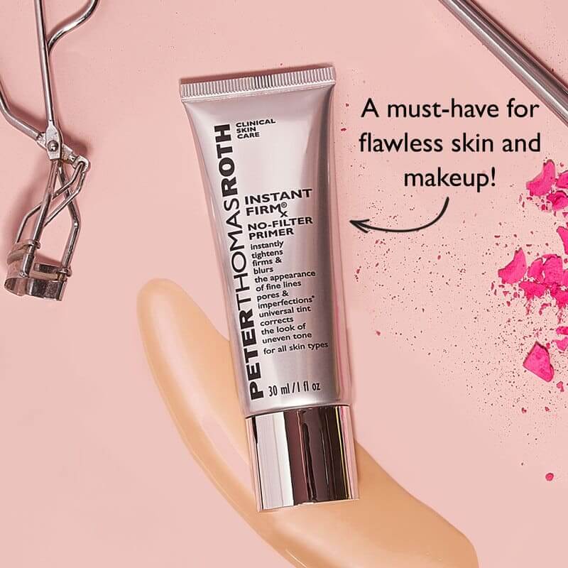 Peter Thomas Roth, Peter Thomas Roth Instant FIRMx No-Filter Primer, Flawless Skin, Blurring Primer, Blur Fine Lines And Wrinkles