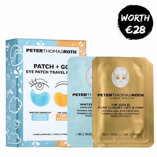 Peter Thomas Roth Patch + Go Eye Patch Travel Pack 4 pairs