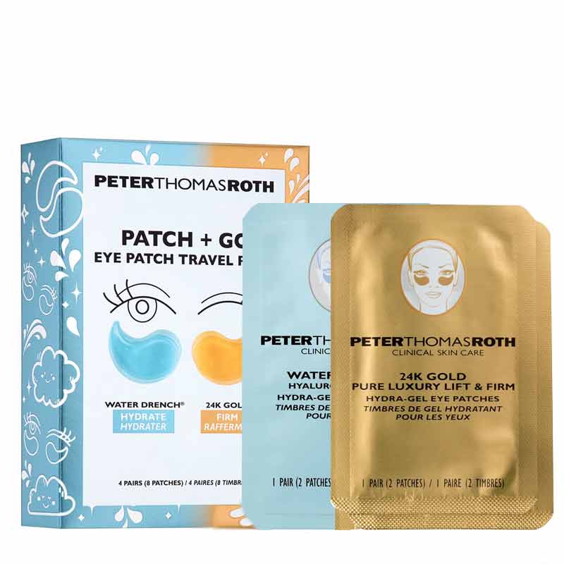 Peter Thomas Roth Patch + Go Eye Patch Travel Pack 4 pairs