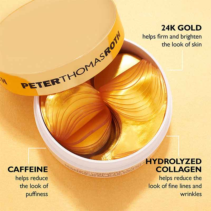 Peter Thomas Roth 24k Gold Eye Patches Key Ingredients