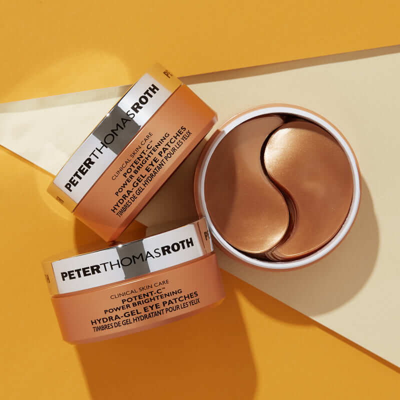 Peter Thomas Roth, Peter Thomas Roth Potent-C Power Brightening Hydra-Gel Eye Patches, Gel Patches For Under Eyes