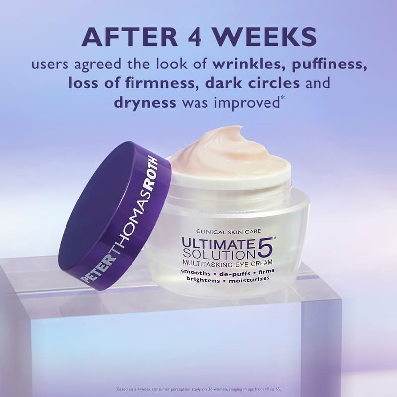 Peter Thomas Roth, Peter Thomas Roth Ultimate Solution 5 Multitasking Eye Cream, Under Eye Puffiness