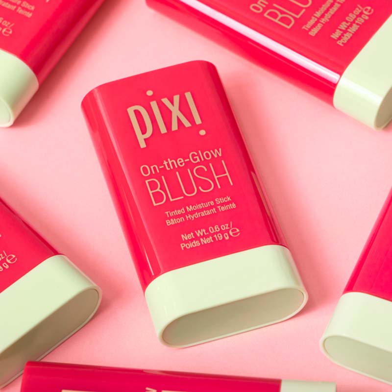 PIXI On-The-Glow Blush | PIXI | makeup | on the glow blush | blushes | glowy blushes | rosie blushes | makeup trending | tik tok blushes 