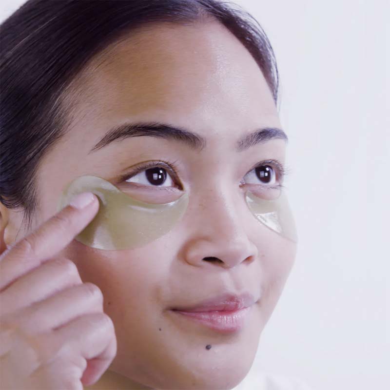 PIXI DetoxifEye Depuffing Eye Patches, puffy undereye, tired eyes, caffeine eye patches