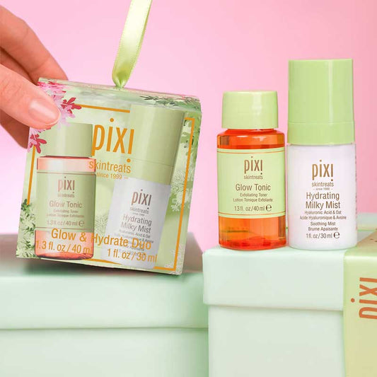 PIXI Glow Tonic & Hydrating Milky Mist Duo Tree Hanger