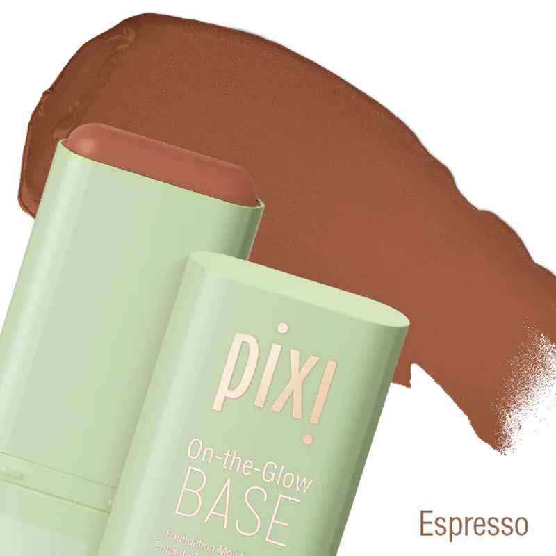 PIXI On-the-Glow Base Foundation Moisture Stick Espresso, stick foundation