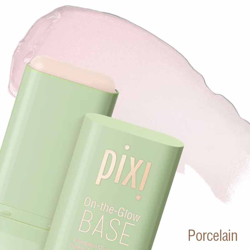 PIXI On-the-Glow Base Foundation Moisture Stick Porcelain, pale foundation