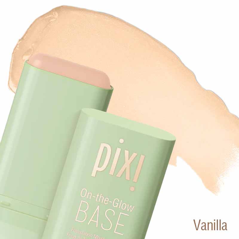 PIXI On-the-Glow Base Foundation Moisture Stick Vanilla, stick foundation