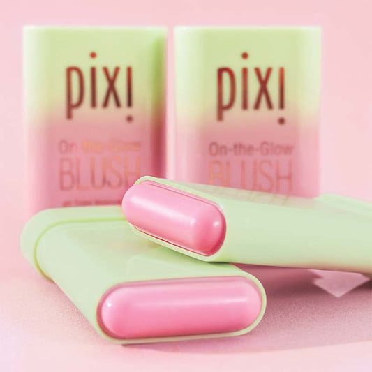 PIXI On The Glow Blush CheekTone, pH reactive blush, PIXI blush, cream blush stick
