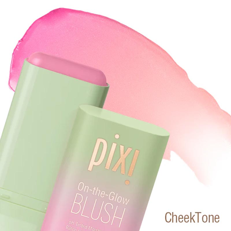PIXI On The Glow Blush CheekTone, PIXI Cream Blush, PIXI pH tinted blush, colour changing blush